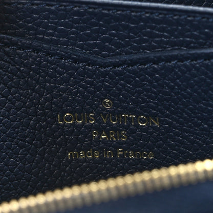 Louis Vuitton Empreinte Monogram Giant Zippy Coin Purse Navy Creme 6 of 8
