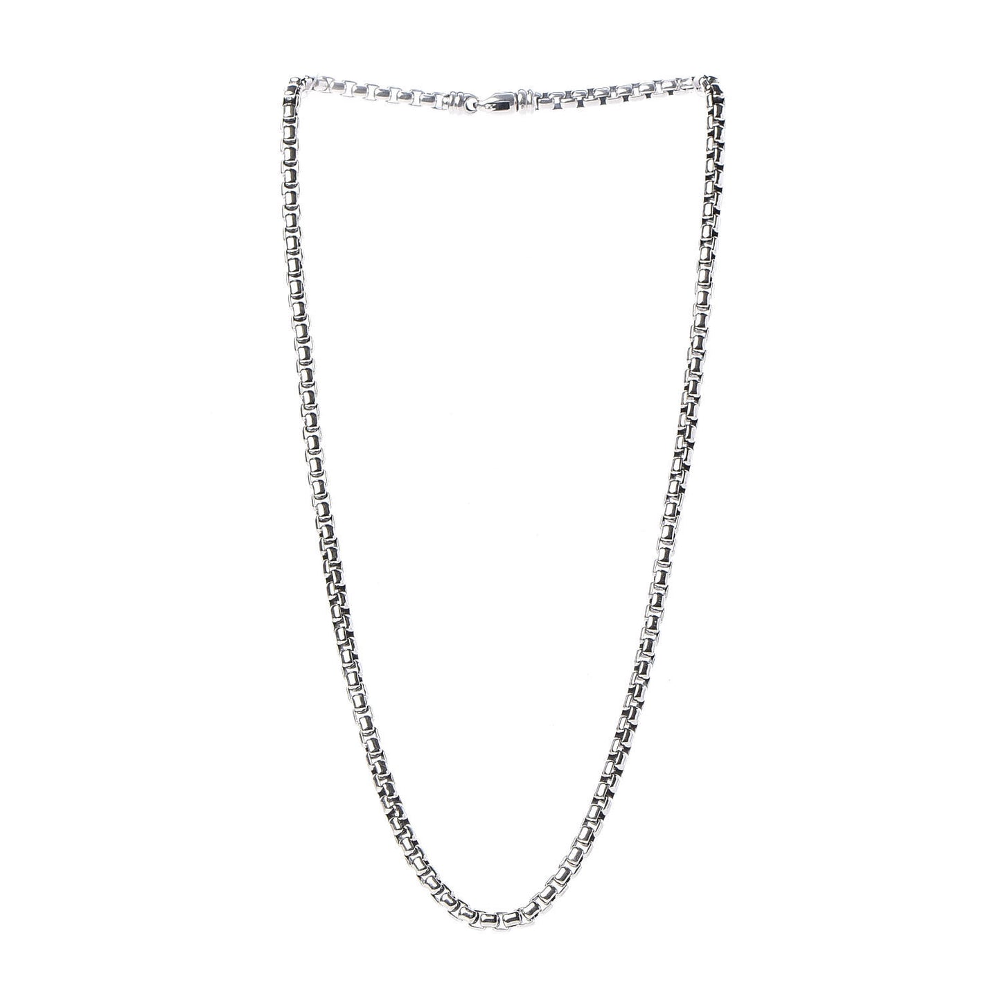 Sterling Silver 5mm Box Chain Necklace