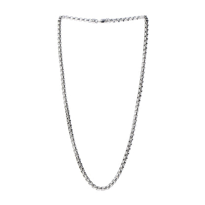 David Yurman Sterling Silver 5mm Box Chain Necklace 3 of 5