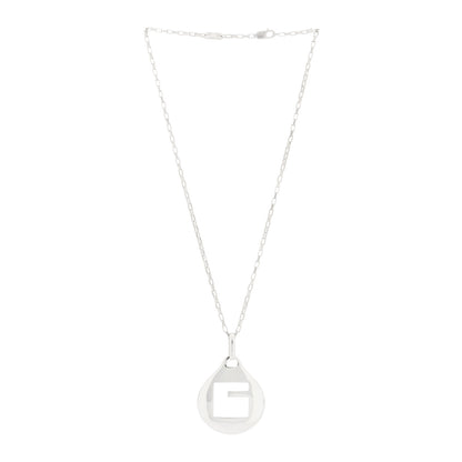 Gucci Sterling Silver Icon G Pendant Necklace 2 of 6