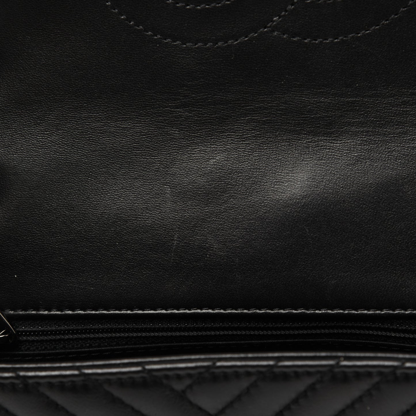 Lambskin Small CC Crossing Flap Black