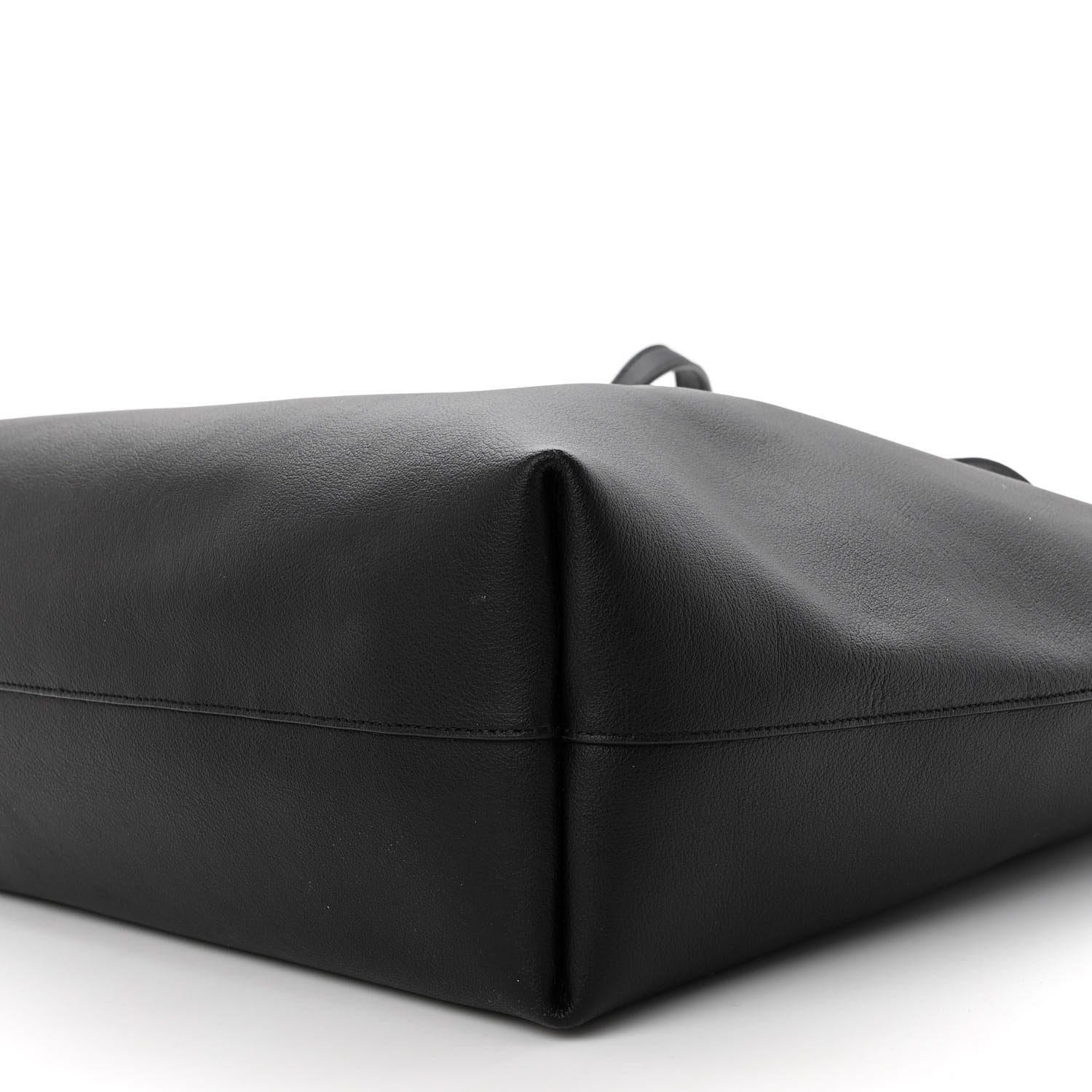 Saint Laurent Calfskin Large Shopping Tote Black 11 of 11