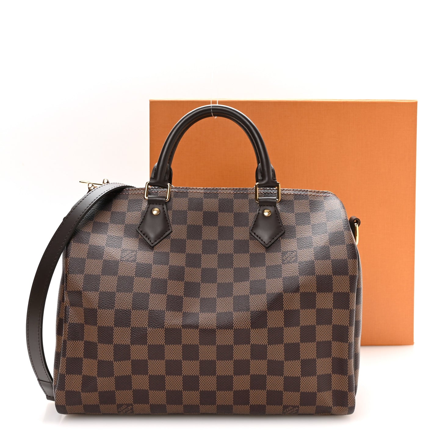 Damier Ebene Speedy Bandouliere 30