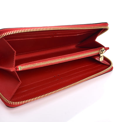 Louis Vuitton Vernis Clemence Wallet Cherry 5 of 8