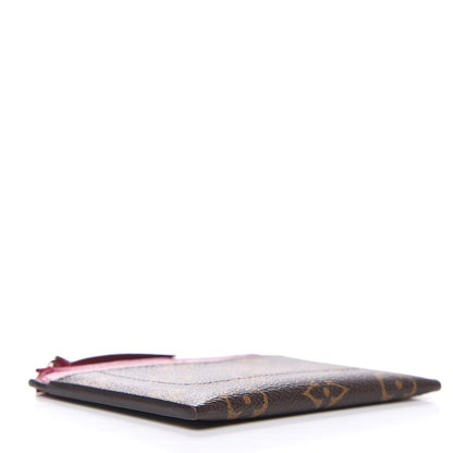 Louis Vuitton Monogram Zipped Card Holder Fuchsia 4 of 6