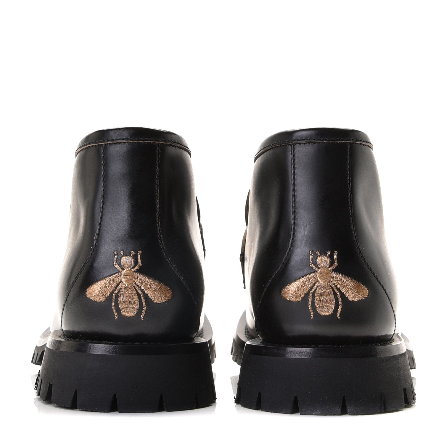 Gucci Cordovan Lux Mens Harald Horsebit Ankle Boots 12 Black 17 of 23