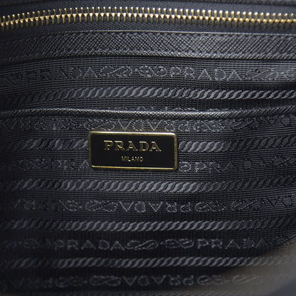 Prada Saffiano Large Galleria Double Zip Tote Black 8 of 10