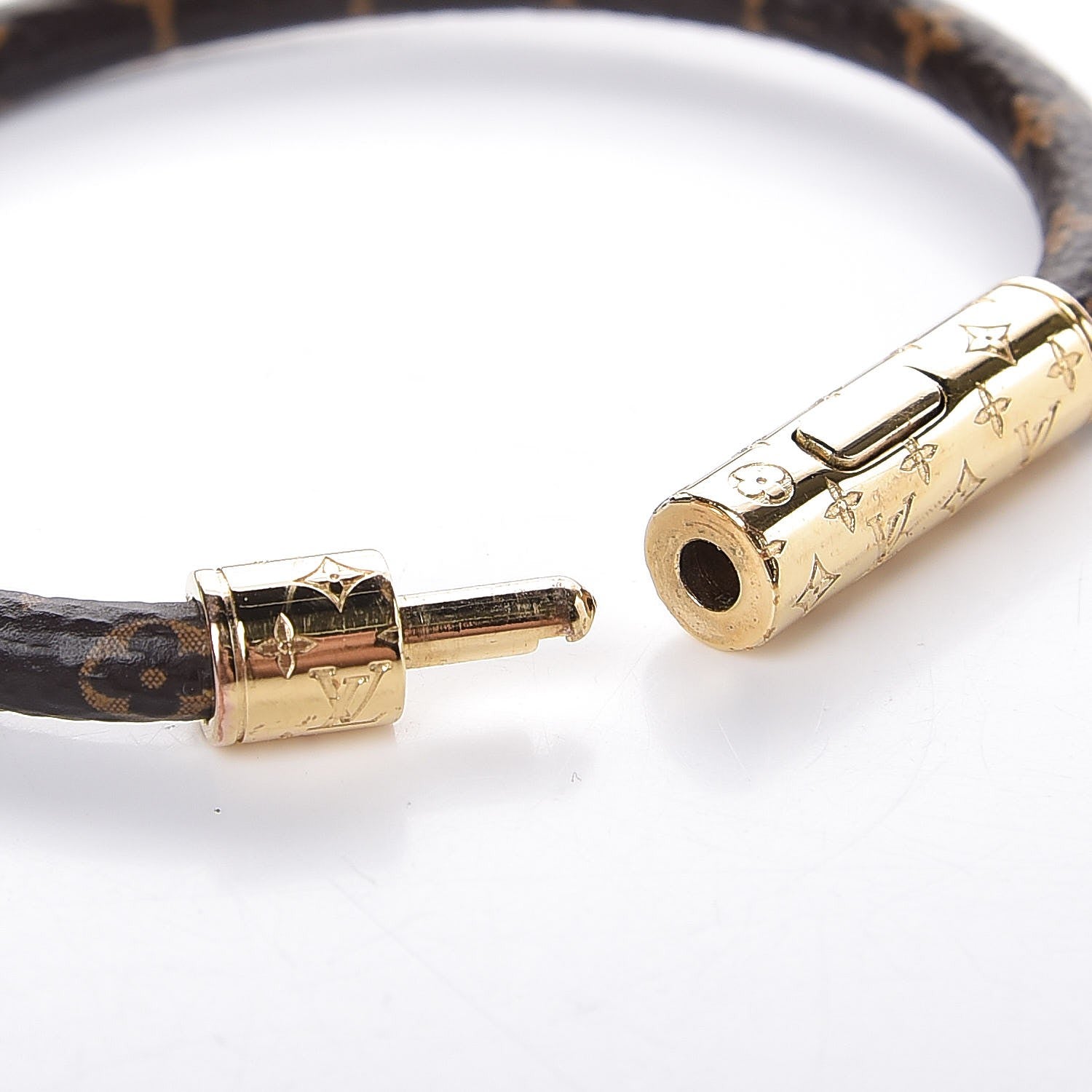 Louis Vuitton Monogram Confidential Bracelet 17 4 of 6