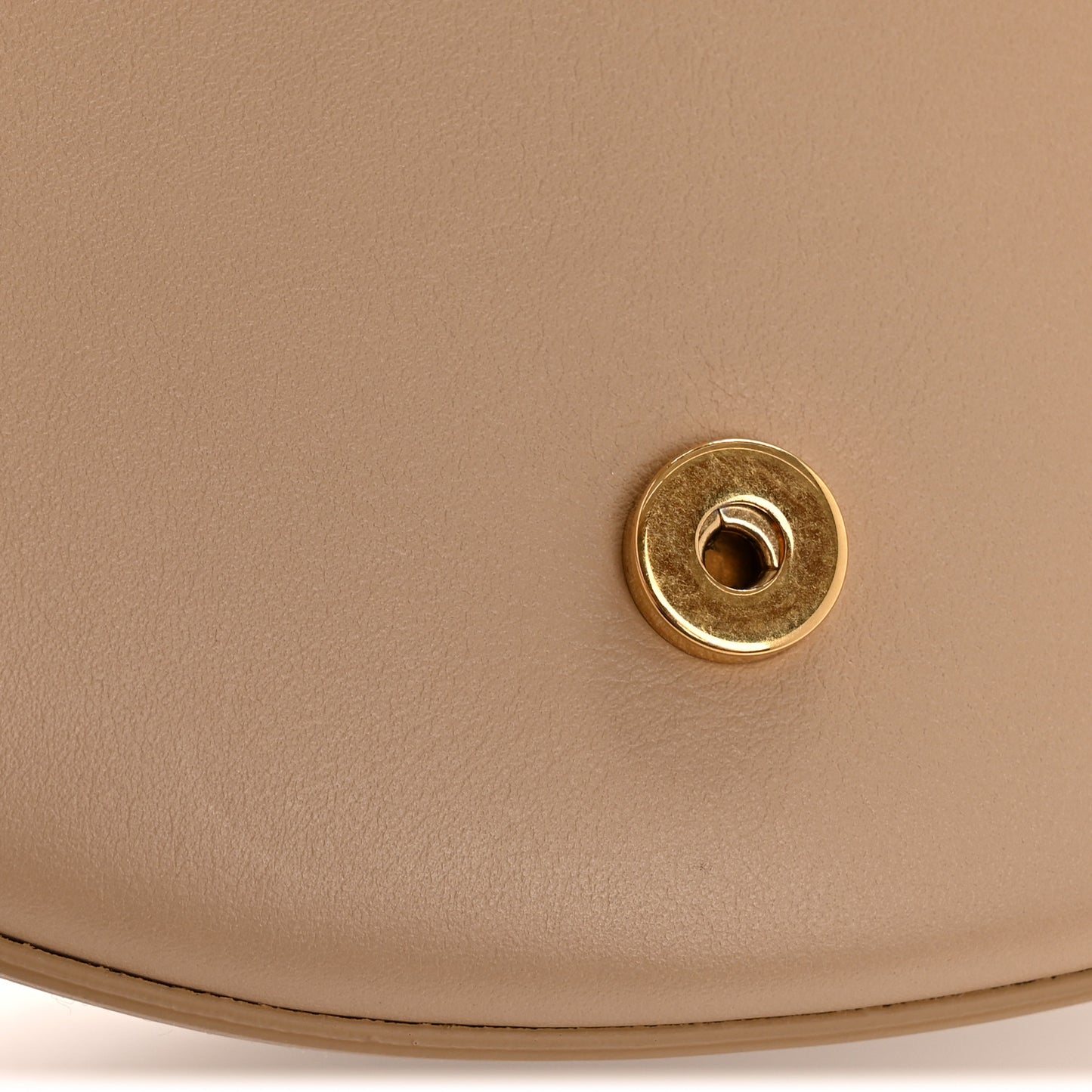 Smooth Calfskin Triomphe Besace Bag Nude