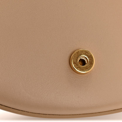 Celine Smooth Calfskin Triomphe Besace Bag Nude 24 of 25