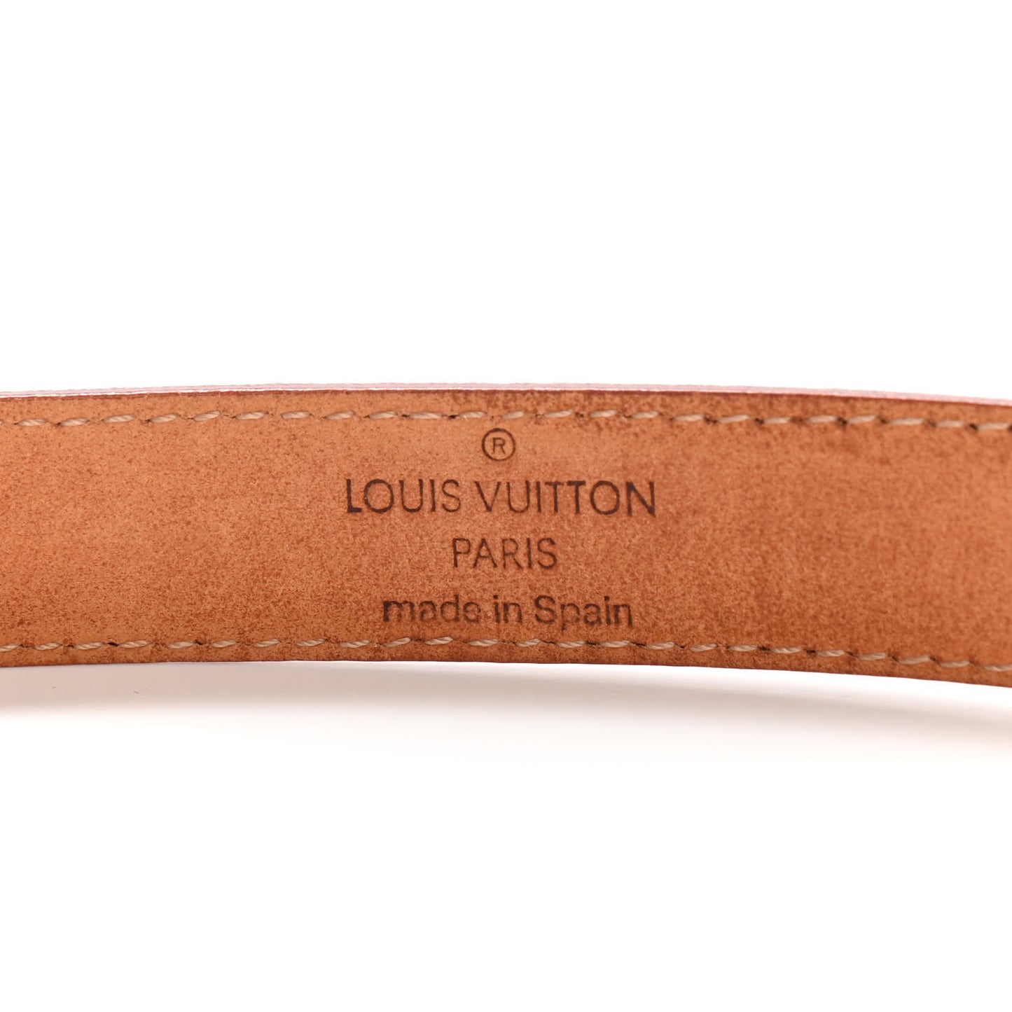 Monogram Multicolor Belt 80 32 White
