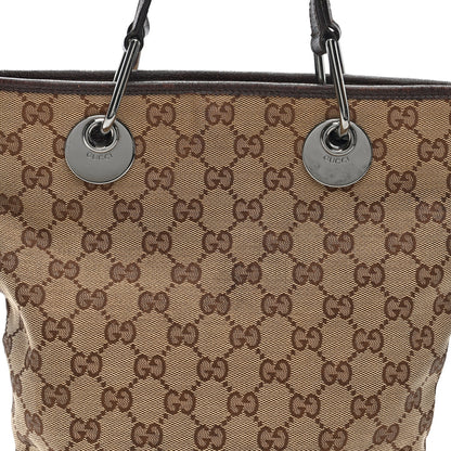 Gucci Monogram Small Eclipse Tote Brown 8 of 10