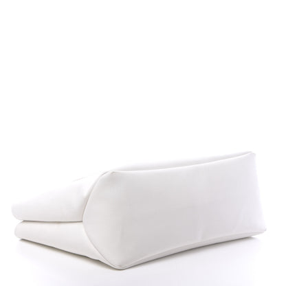 Prada Canvas Racing Logo Tote White 4 of 13