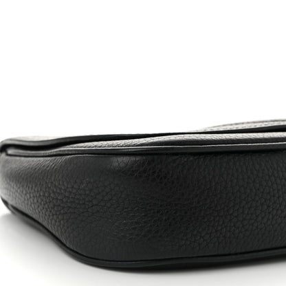 Gucci Pebbled Calfskin Medium Soho Flap Crossbody Black 9 of 11