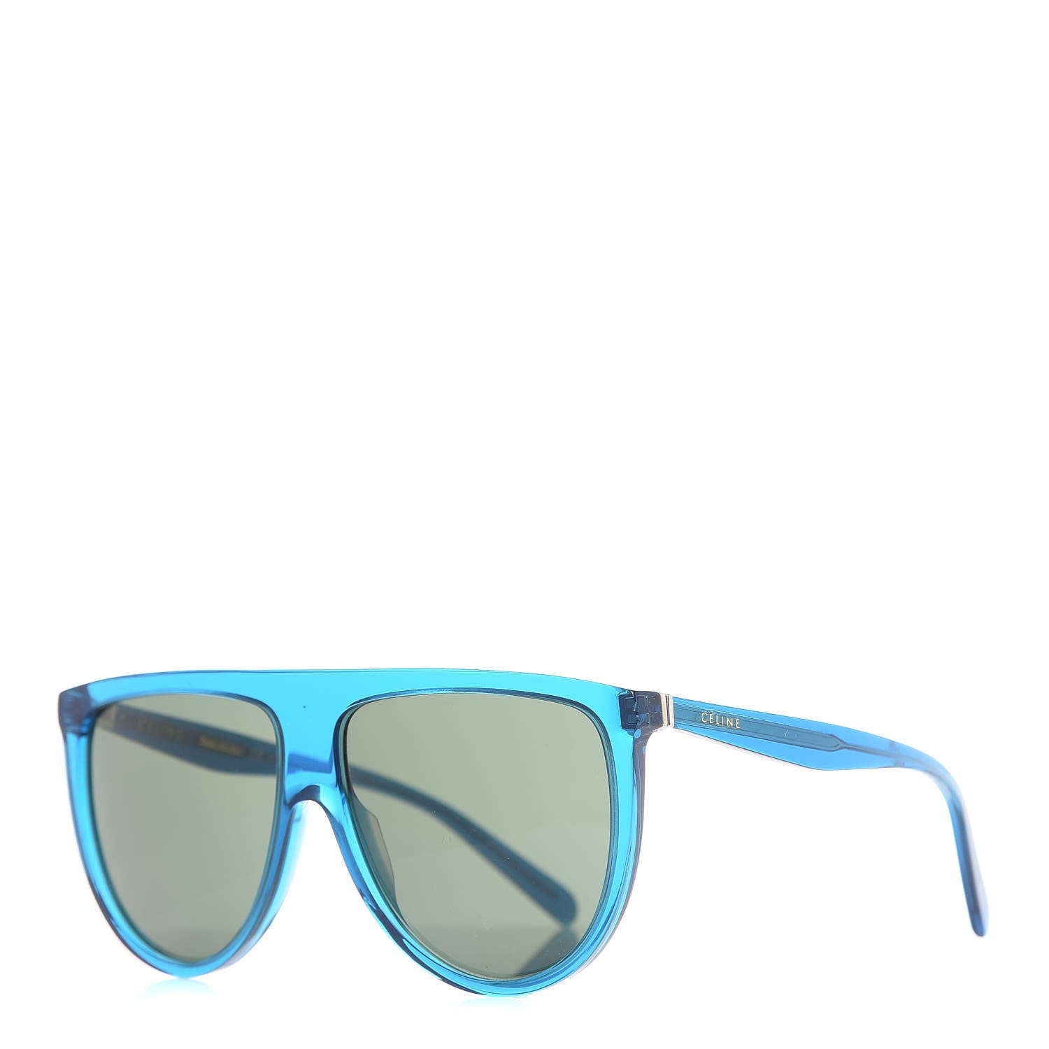 Celine Acetate Thin Shadow Sunglasses CL41435/S Blue 1 of 6