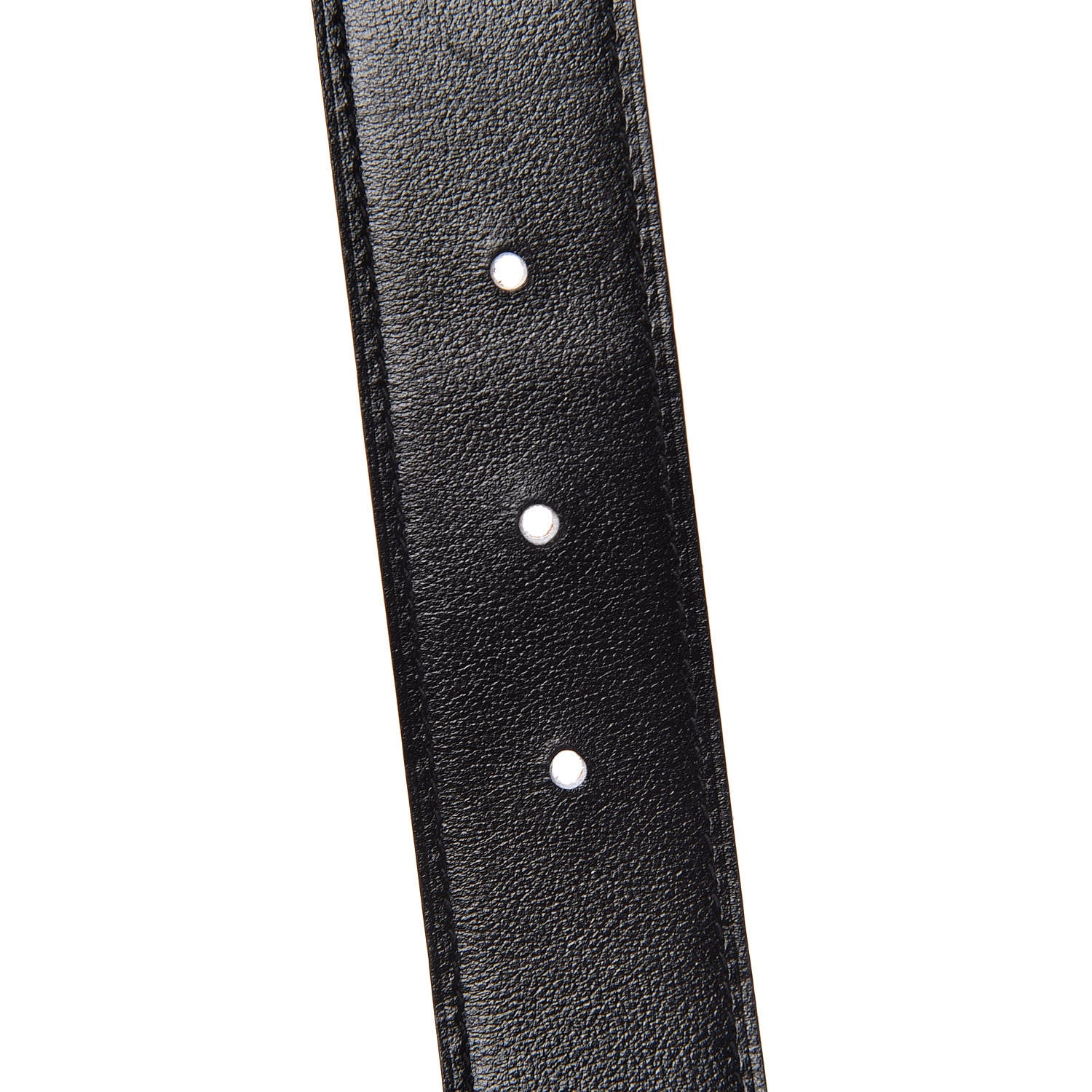 Hermes Swift Togo 32mm Guilloche H Belt 85 Black Gold 6 of 7