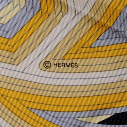 Hermes Silk L'Art du Temari Scarf 90 Black 5 of 6