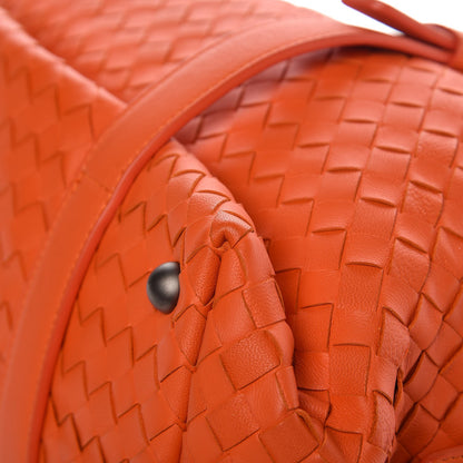 Bottega Veneta Nappa Intrecciato Montaigne Satchel Tangerine 10 of 12