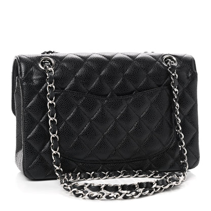 Chanel Caviar Quilted Small Double Flap Black 2 of 8