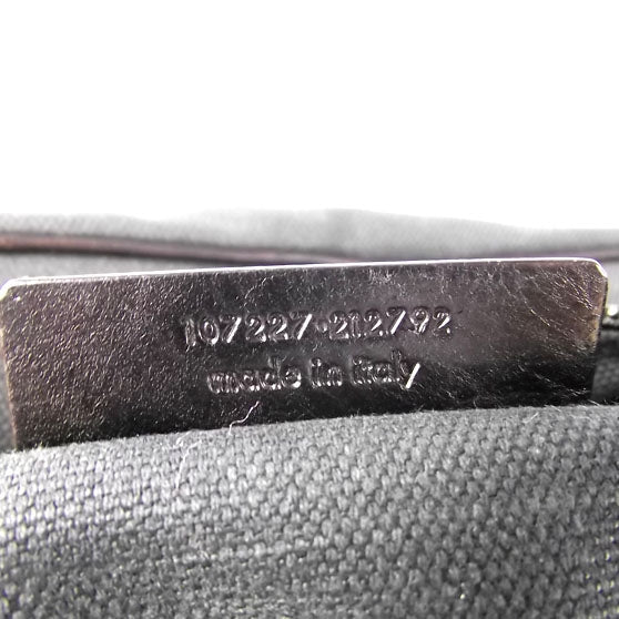 Saint Laurent Canvas Mombasa Horn Shoulder Bag 7 of 8