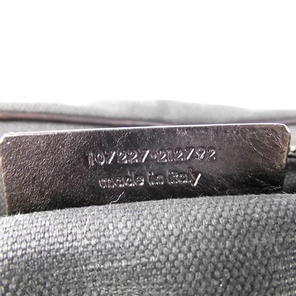 Saint Laurent Canvas Mombasa Horn Shoulder Bag 7 of 8