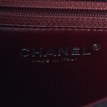 Chanel Lambskin Quilted Medium Kelly Flap Bag Black 9 of 10