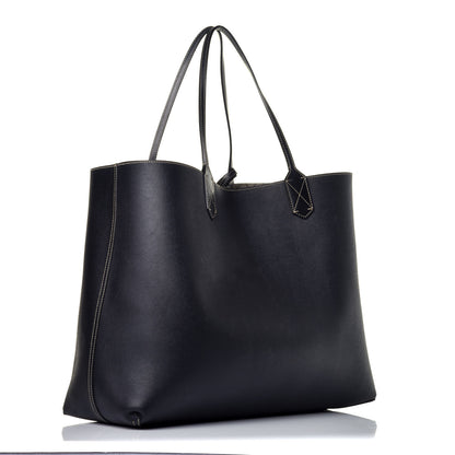 Gucci GG Supreme Monogram Large Reversible Tote Beige Black 6 of 17