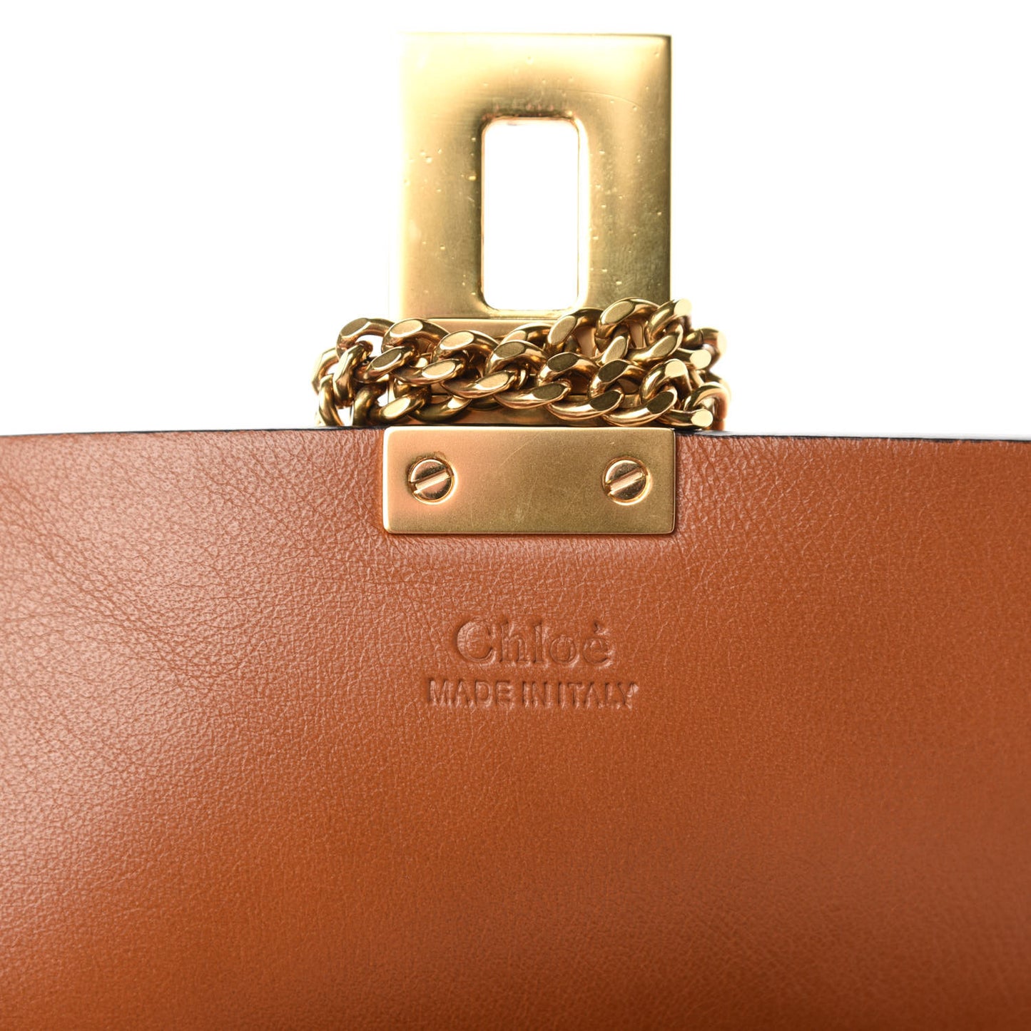 Calfskin Suede Rainbow Patchwork Drew Shoulder Bag Caramel