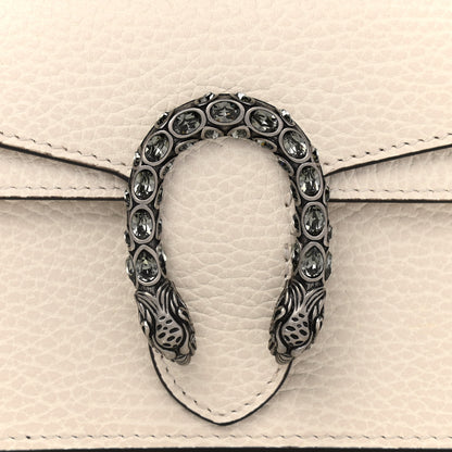 Gucci Dollar Calfskin Crystal Super Mini Dionysus Shoulder Bag Mystic White Black Diamond 8 of 12