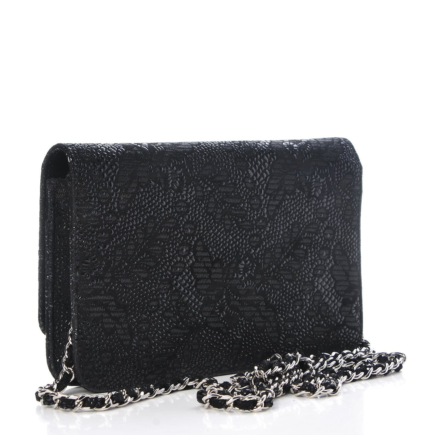 Suede Wallet on Chain WOC Black