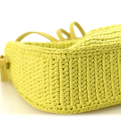 Miu Miu Crochet Mini Wander Hobo Citrus Yellow 8 of 9