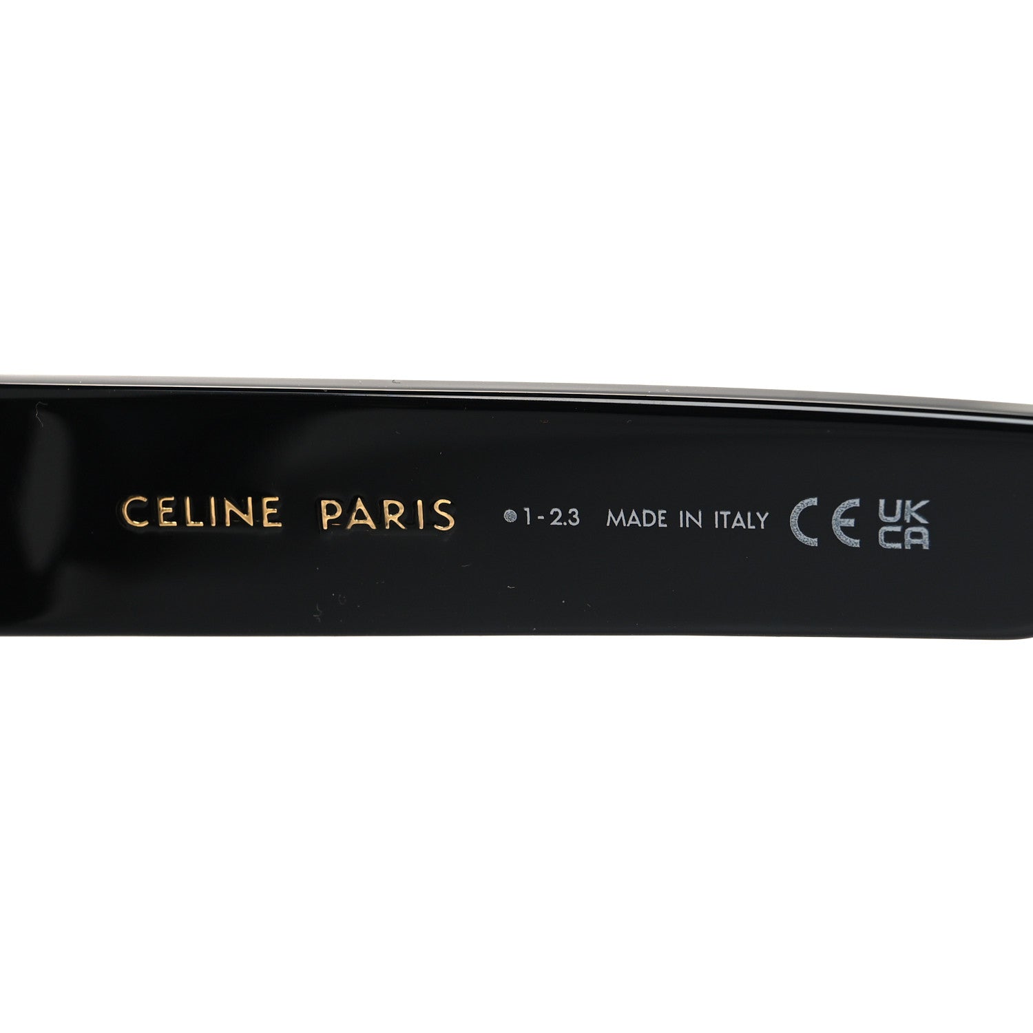 Celine Acetate Triomphe 01 Sunglasses CL 40238U Black 5 of 7