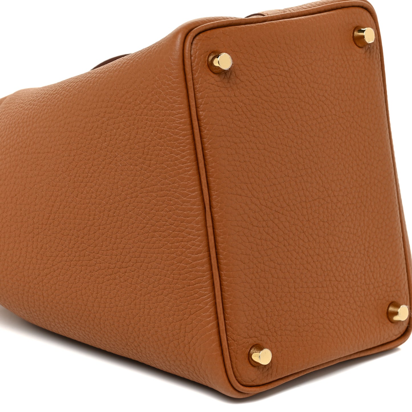Taurillon Clemence Matte Alligator Picotin Lock Touch 18 PM Gold