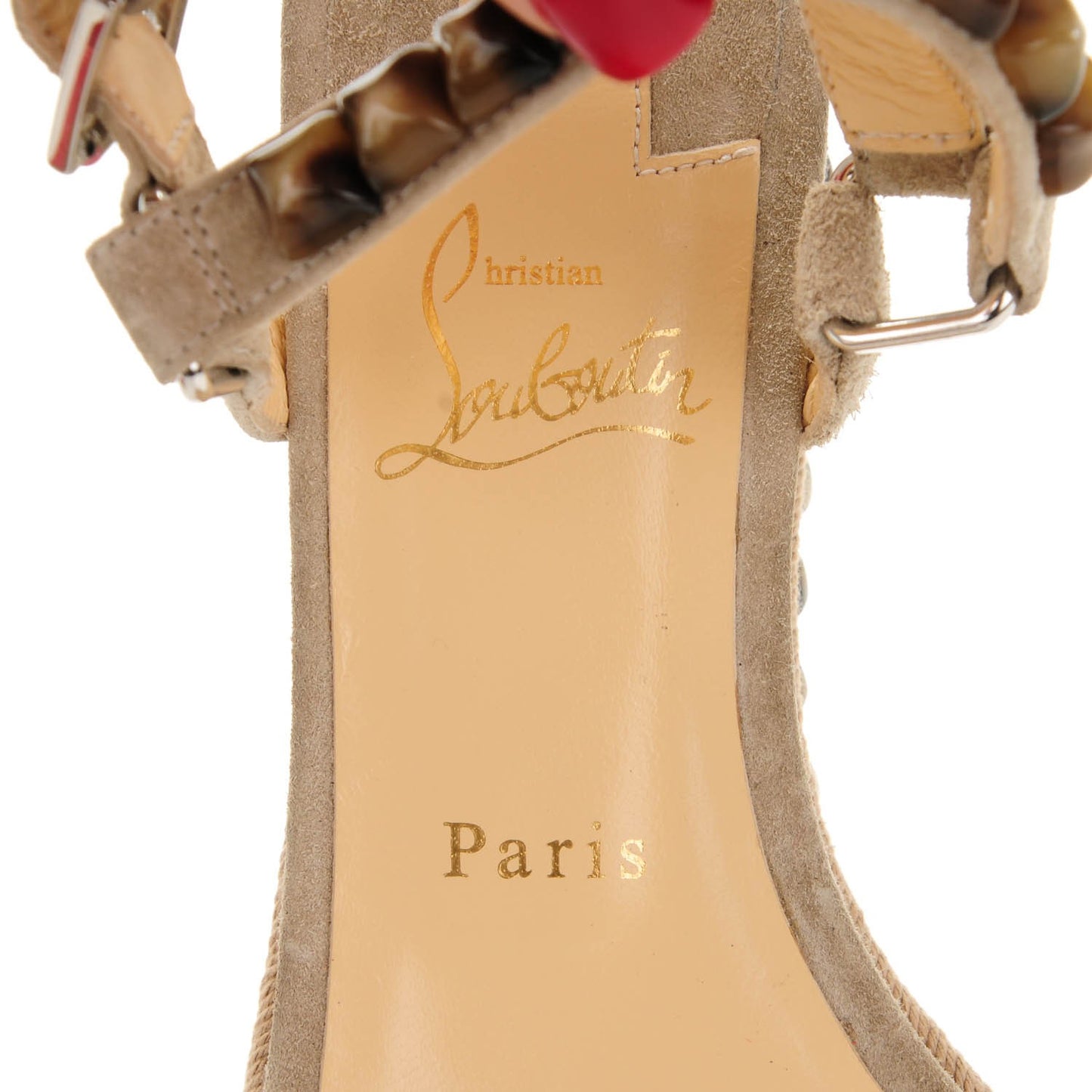 Suede Cataclou 60 Platform Sandals 40 Sable