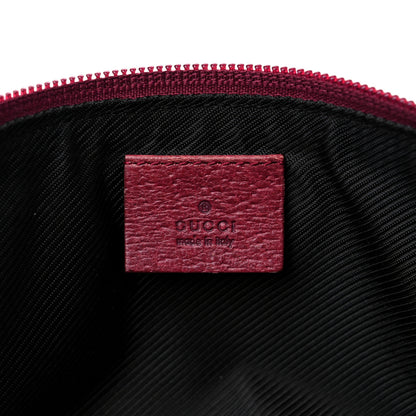 Gucci Monogram Boat Pochette Red 6 of 9