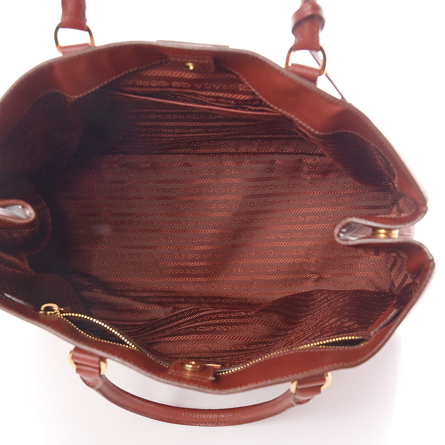 Saffiano Lux Large Tote Bacca