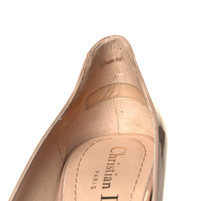 Christian Dior Patent D-Moi Pumps 36 Nude 6 of 8