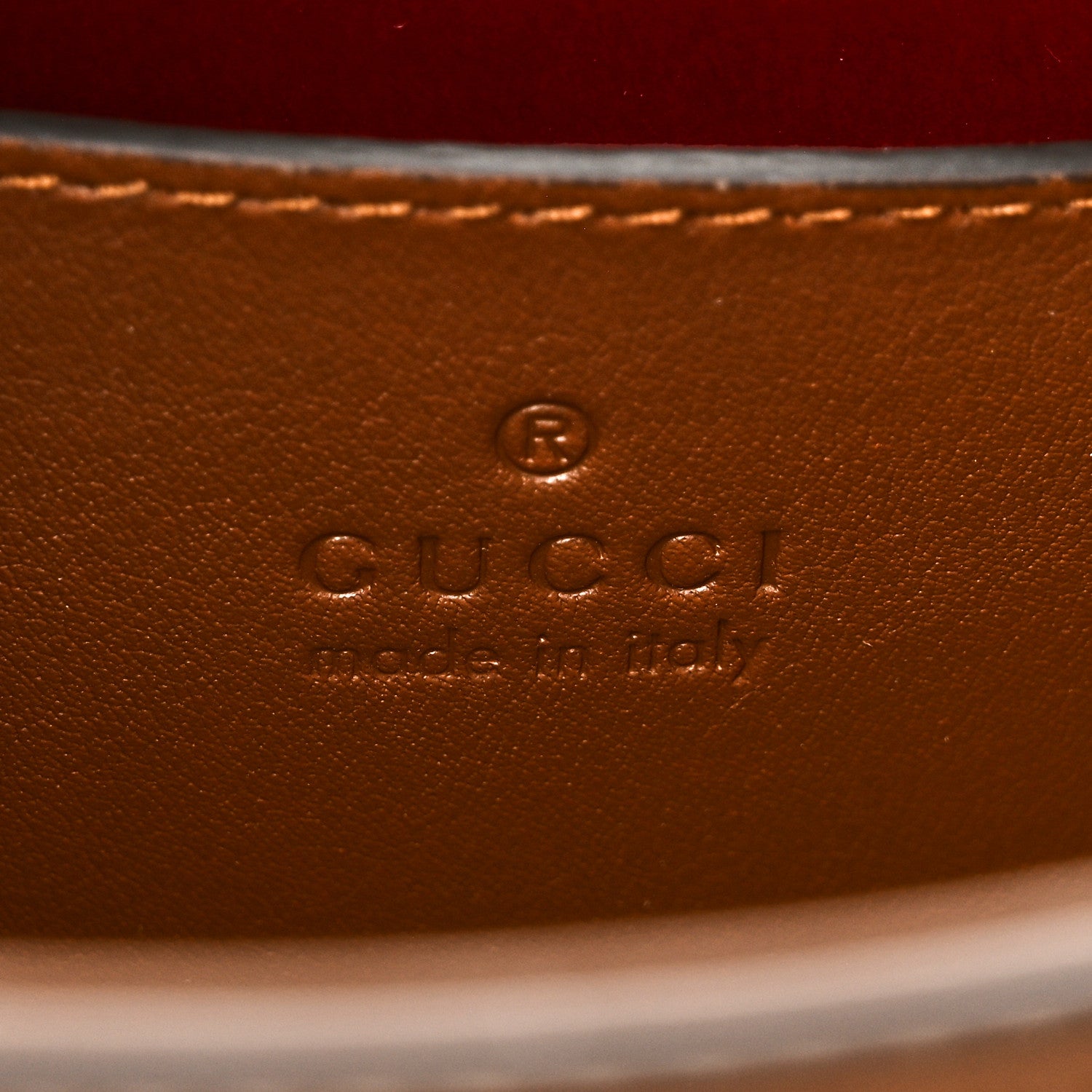 Gucci GG Supreme Monogram Calfskin Small Padlock Chain Shoulder Bag Beige Ebony Brown Sugar 6 of 10