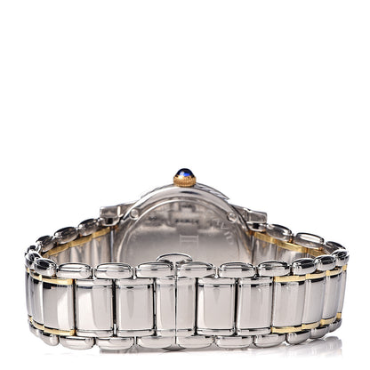 David Yurman Stainless Steel 18K Yellow Gold Diamond Bezel Mother of Pearl 30mm Classic Quartz Watch 4 of 6