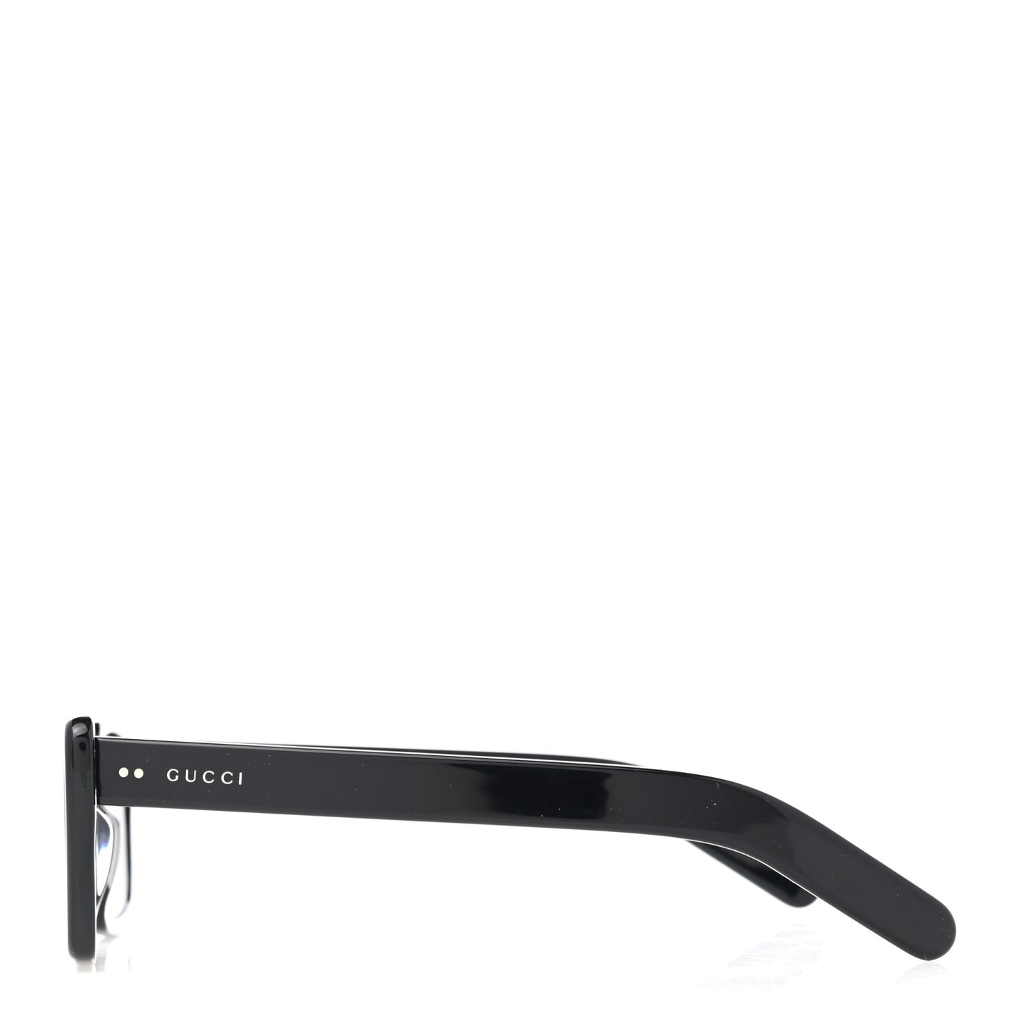 Acetate Rectangular Frame Sunglasses GG0539S Black
