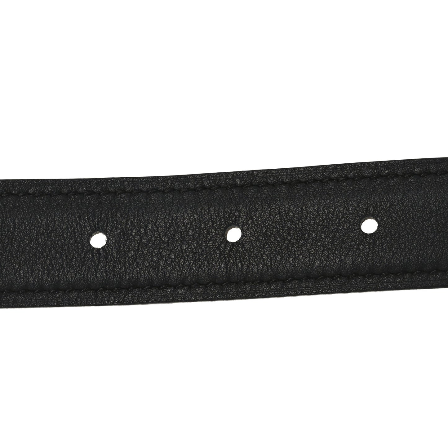Epsom Swift 24mm Collier De Chien CDC Belt 90/36 Black Gold