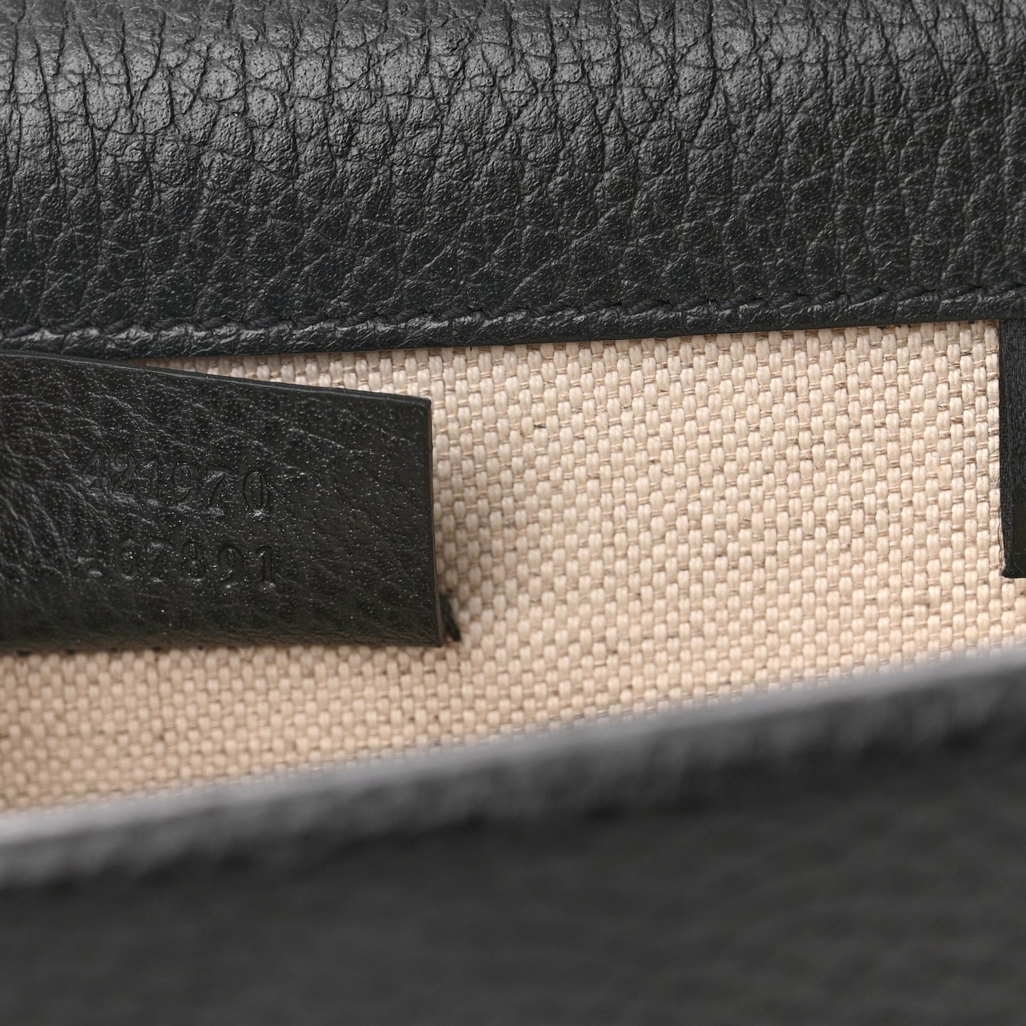 Calfskin Mini Dionysus Shoulder Bag Black
