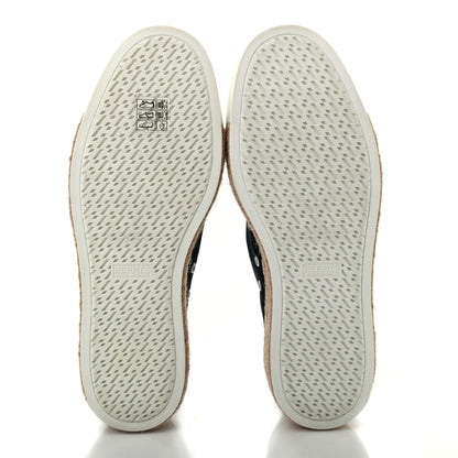 Hermes Cotton Canvas Rosa Sneakers 38 Black 4 of 8