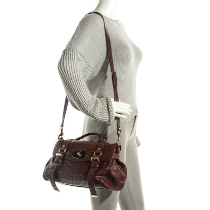 Mulberry Shrunken Calfskin Medium Alexa Oxblood 4 of 11