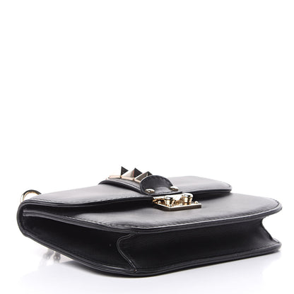 Valentino Garavani Vitello Small Glam Lock Rockstud Flap Black 4 of 13