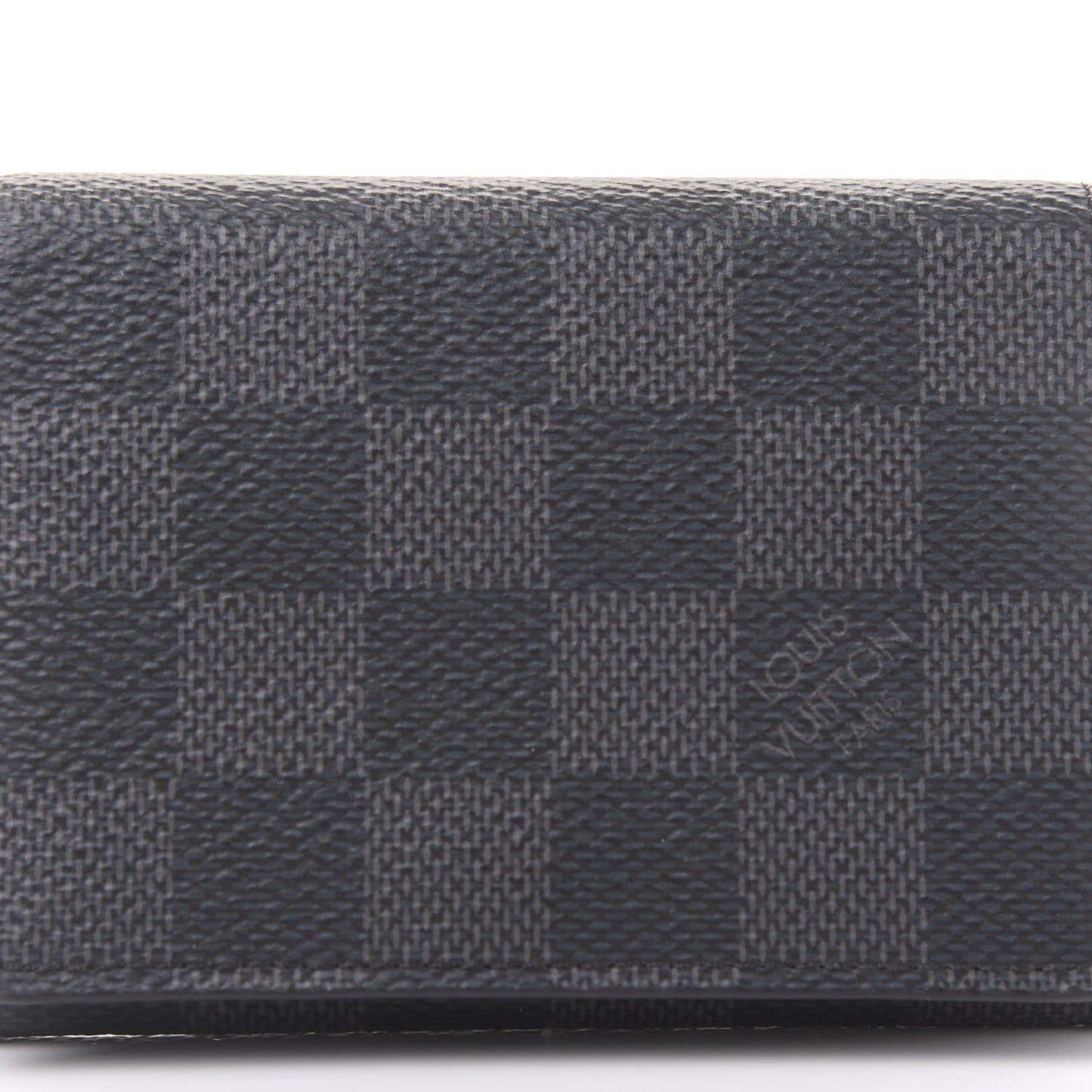 Damier Graphite Enveloppe Carte De Visite