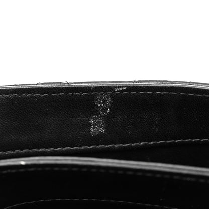 Chanel Snakeskin Quilted Mini Citizen Chic Flap Black 12 of 12