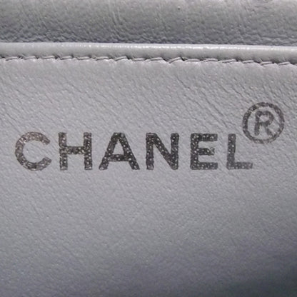 Chanel Lambskin Quilted Flap Shoulder Bag Blue 8 of 12