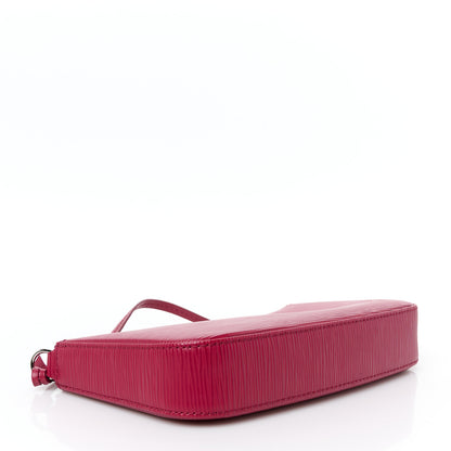 Louis Vuitton Epi Pochette Accessories NM Fuchsia 4 of 10