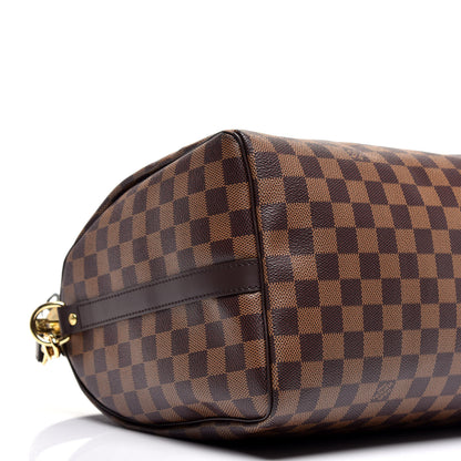 Louis Vuitton Damier Ebene Speedy Bandouliere 35 8 of 10